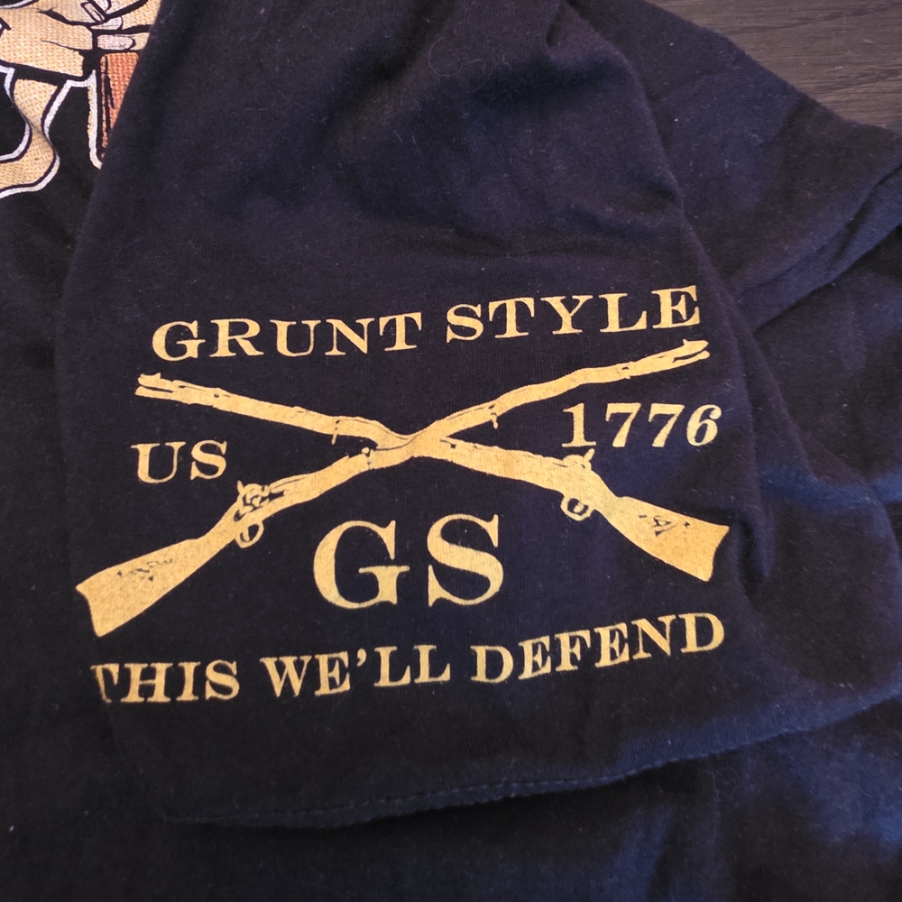 Grunt Style Black Tee with Bold Cartoon Graphic I Want To Be Inside You Size 2xl - Picture 5 of 5